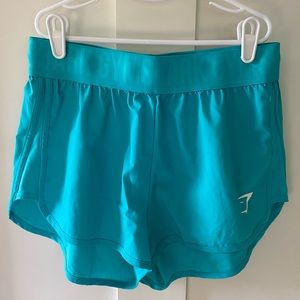 Gymshark Training loose fit shorts Aqua Blue